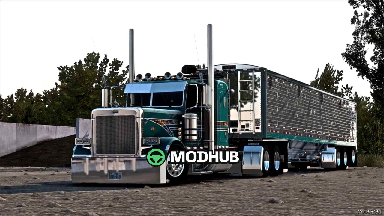 Powerful Pizz 389 Peterbilt Megapack V4.7 for ATS