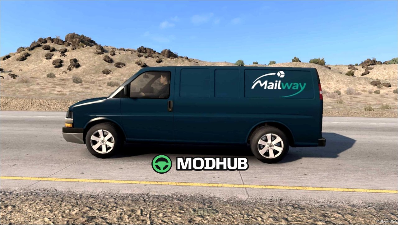 Mailway Postal VAN ATS Trailer Mod - schlank und funktional