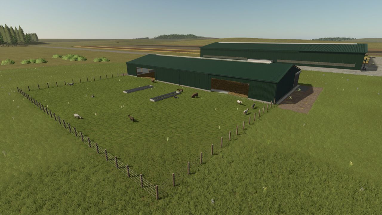 Пакет тваринницьких приміщень Hoermann для Farming Simulator 25 - Скріншоти