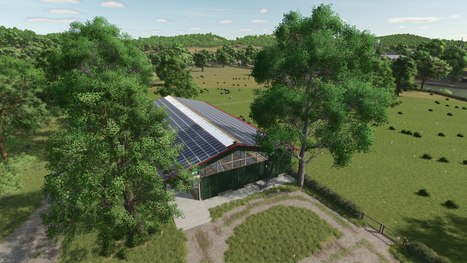 Пакет тваринницьких приміщень Hoermann для Farming Simulator 25 - Скріншоти