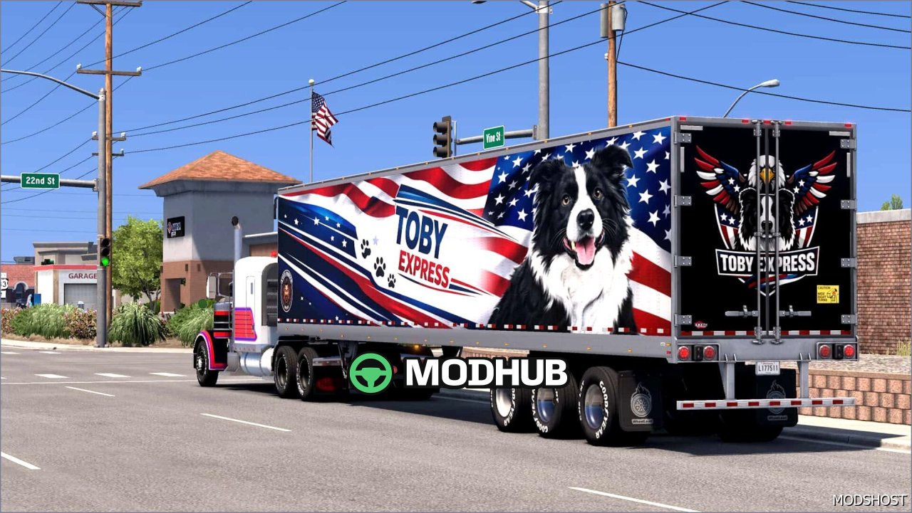 Toby Express – American Edition 1.0: stunning skin mod