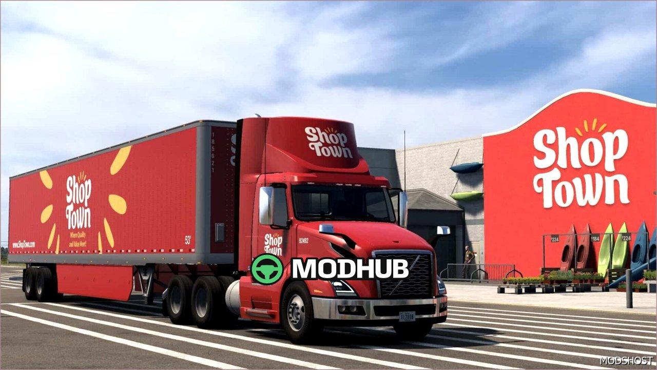 Shop Town Skin Pack: vibrant and unique