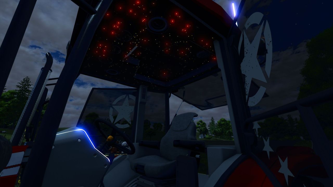 Efektywny Traktor Tümosan 8110 Red Phantom Show do Farming Simulator 25