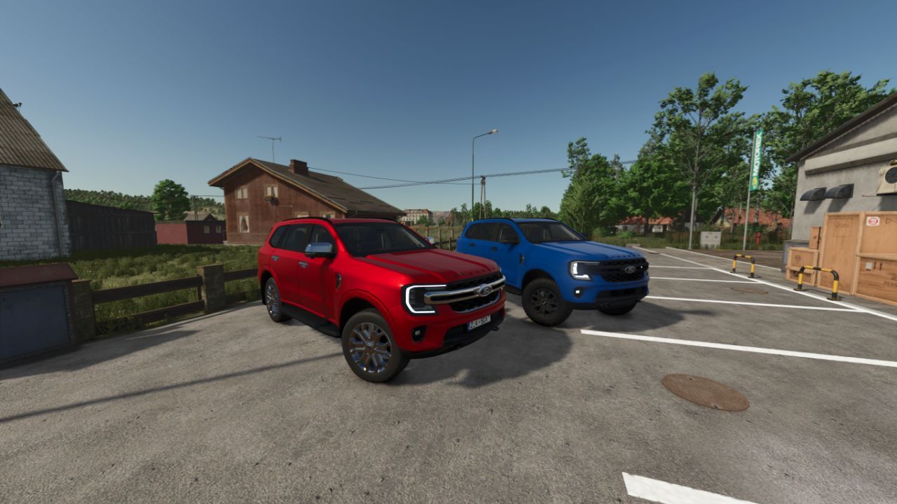Новий Потужний Ford Everest 2022 для Farming Simulator 25