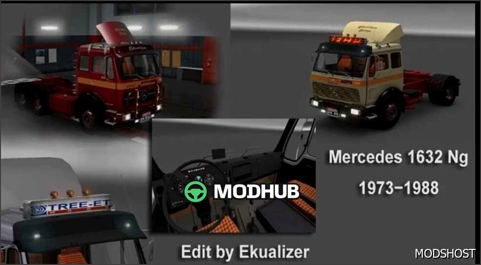 Mercedes NG 1632 V2.0 – потужний та стильний