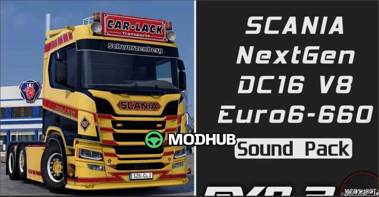 Scania Nextgen 660 DC16 V8 Sound Pack 2022 - Stunning Audio Experience