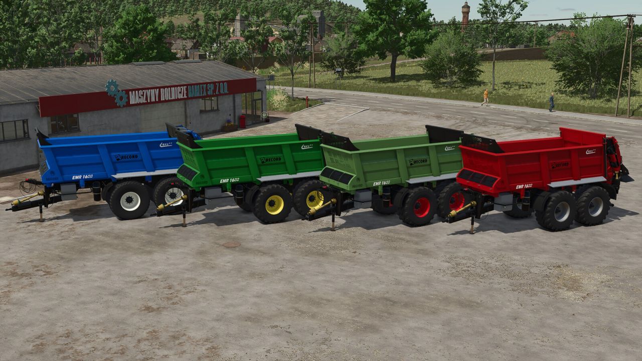 Efektywny Rozrzutnik Record EMR 1600 EVO++ dla Średnich Gospodarstw