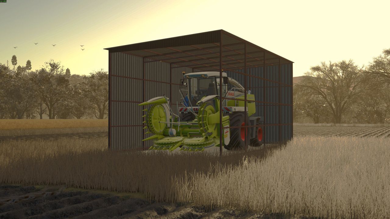Efektywny Metalowy Magazyn dla Farming Simulator 25