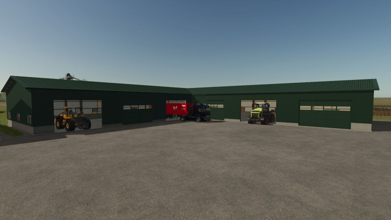 Nowoczesny Mod na Hoermann Building Pack 1 do Farming Simulator 25