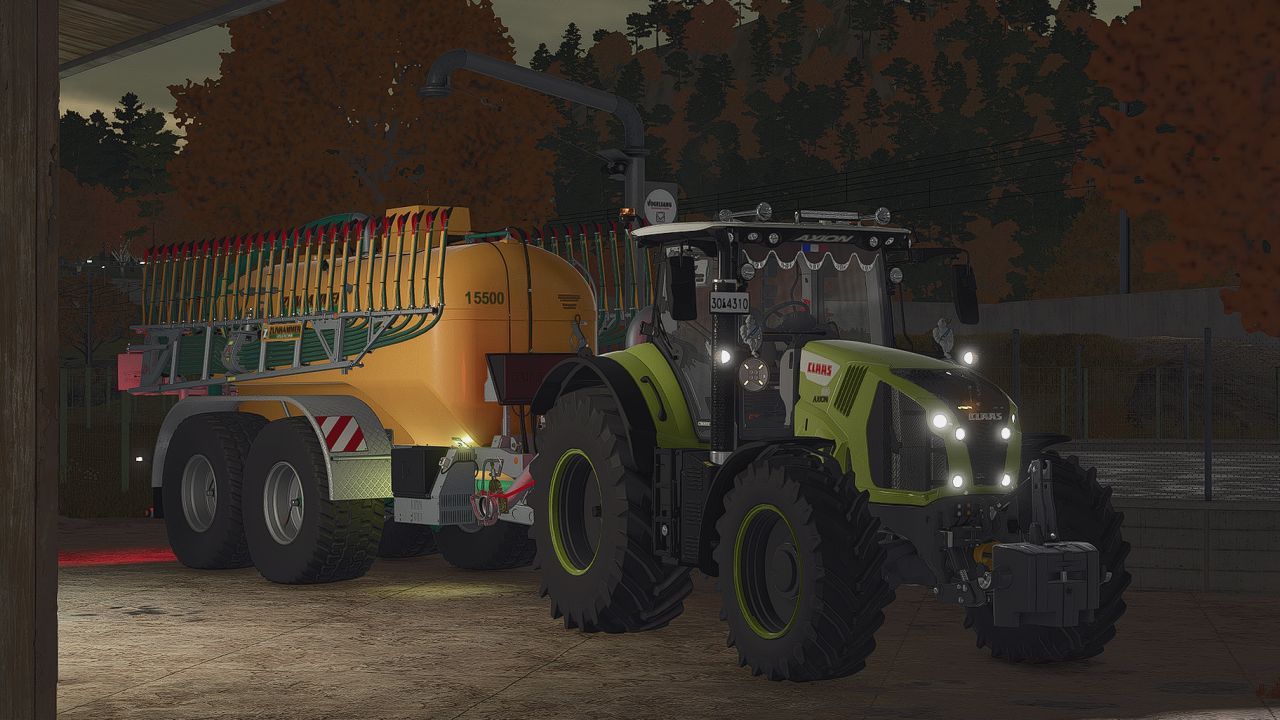 Ефективний Трактор Claas Axion 800 Edit для Farming Simulator 25
