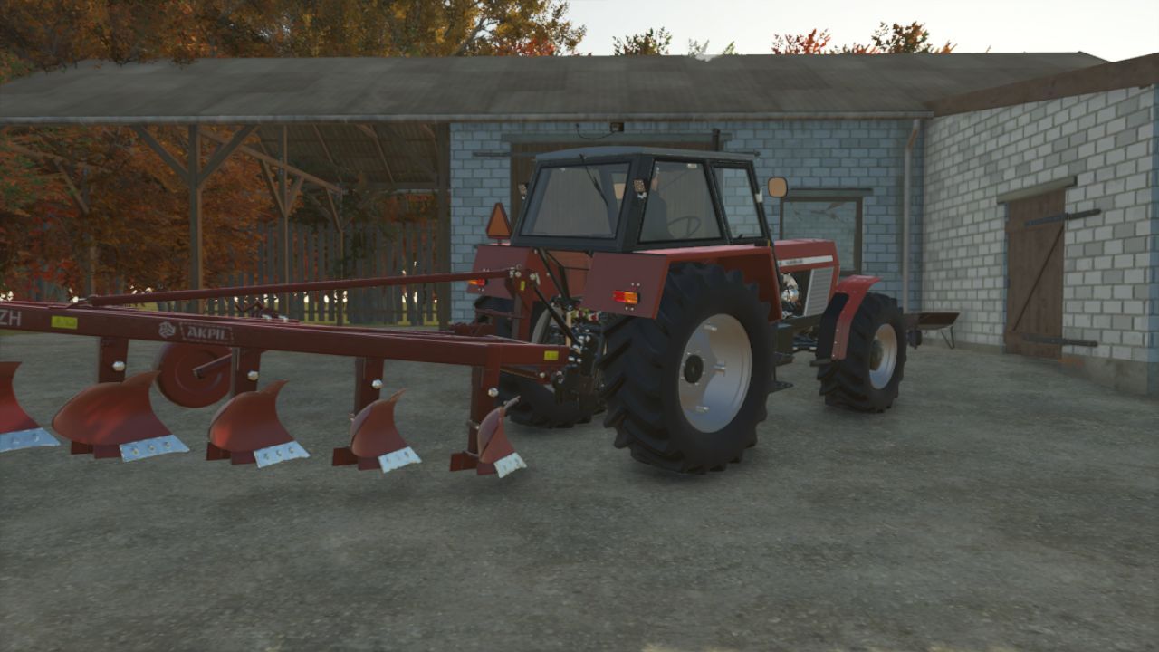 Потужний Трактор Ursus 1614 для Ефективних Полевих Робіт