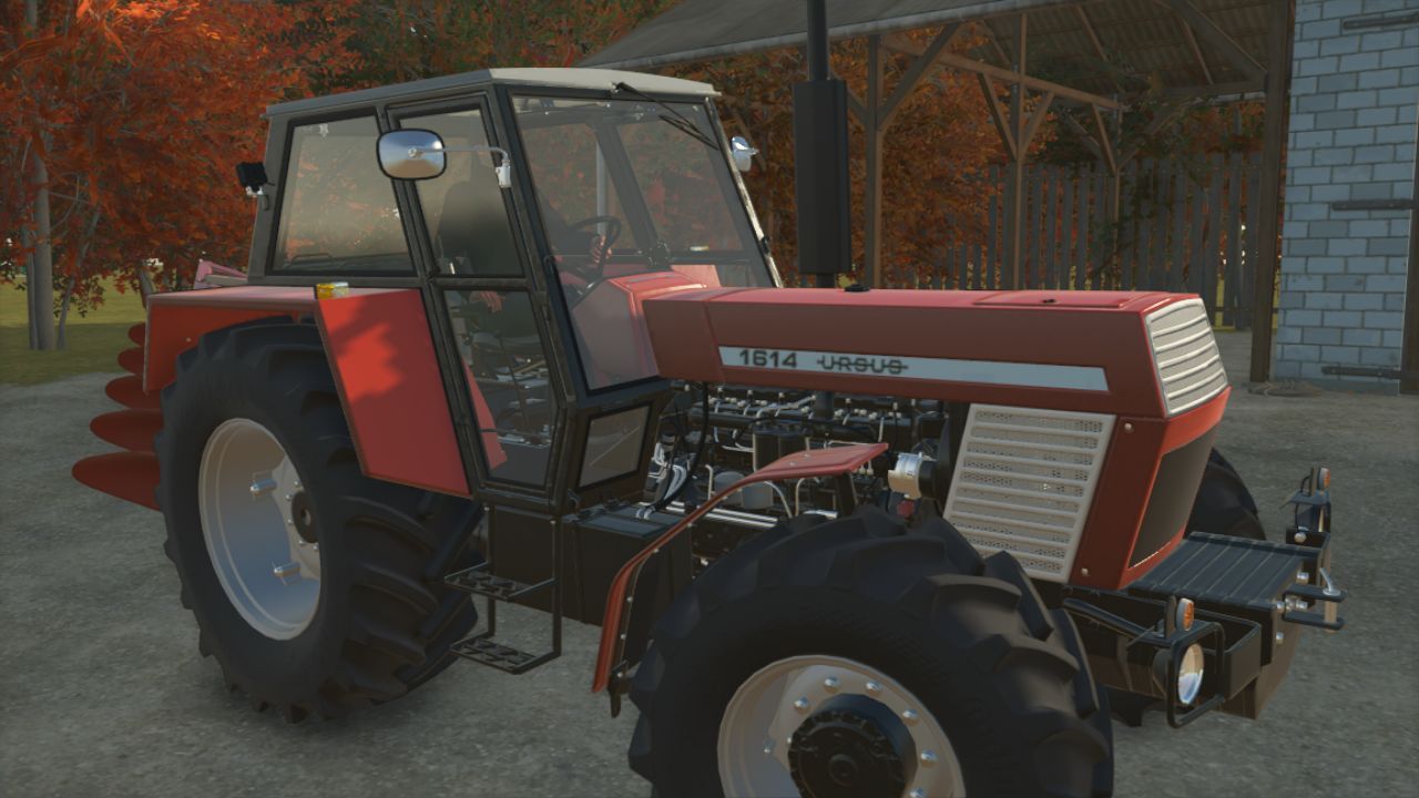 Потужний Трактор Ursus 1614 для Ефективних Полевих Робіт