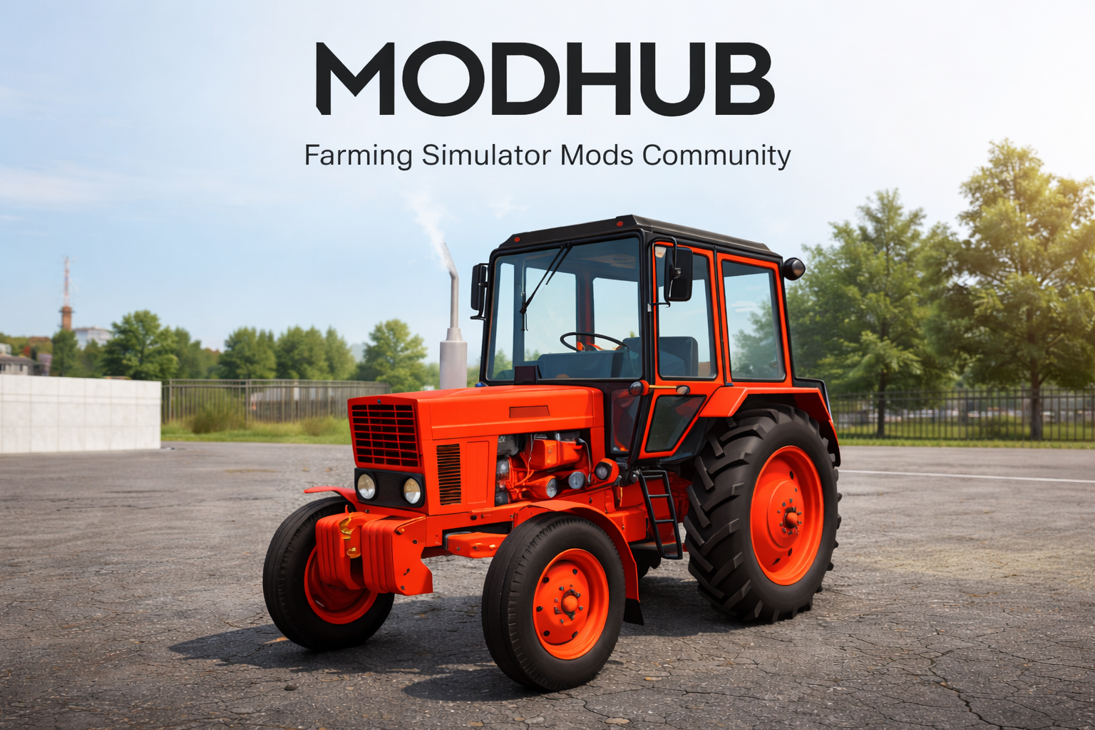 Мод на трактор МТЗ 80 v1.0.0.0 для Farming Simulator 25