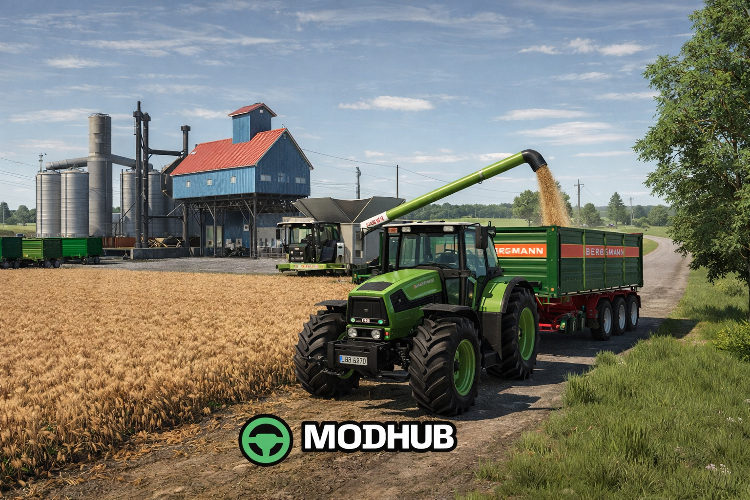 Мод на Карти In Brandenburg 4 fach v1.0.4.0 для Фермер Симулятор 25