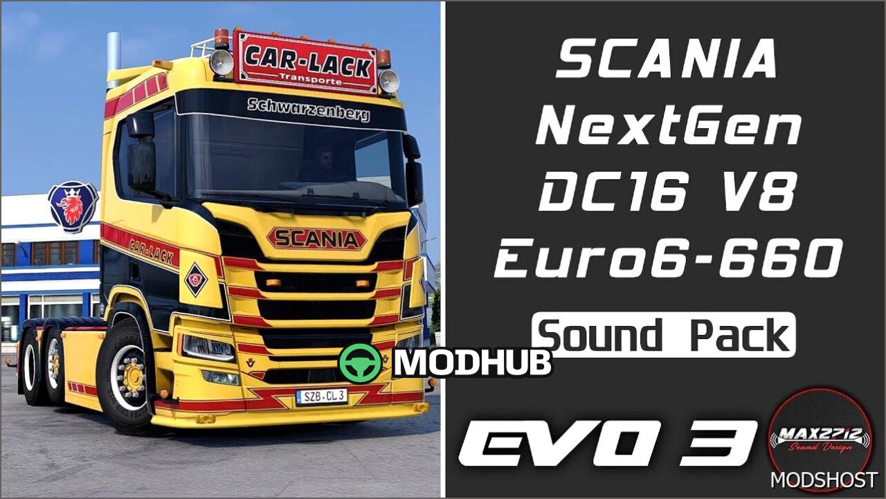 2022 Scania Nextgen 660 DC16 V8 Pakiet Dźwiękowy - Imponujący i Wysokiej Jakości