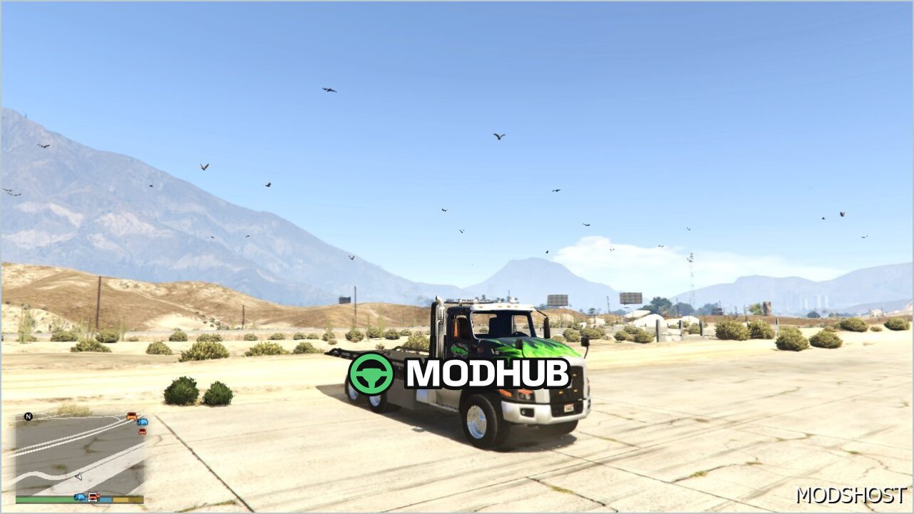 CAT 660 Flachbett - Beeindruckendes Fahrzeugmod für GTA V