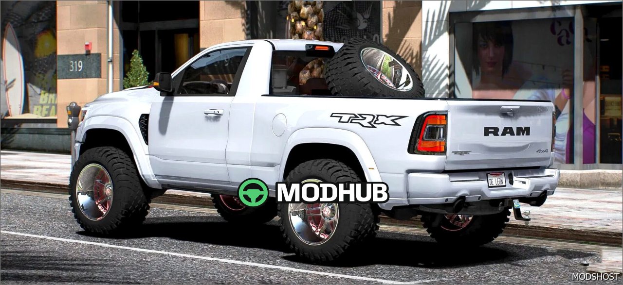 Custom TRX Single CAB: Leistungsstarker und stilvoller GTA V Fahrzeugmod