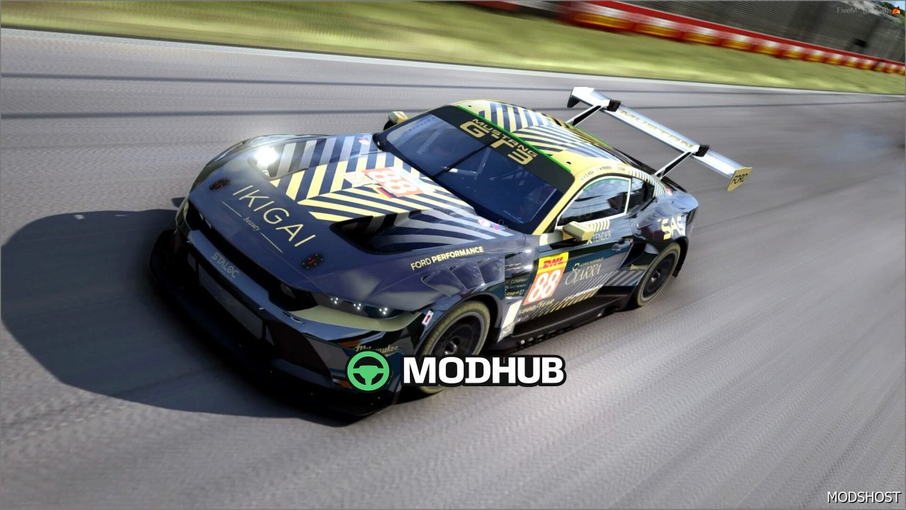 Ford Mustang GT3 ADD on / Atemberaubendes und stilvolles Mod