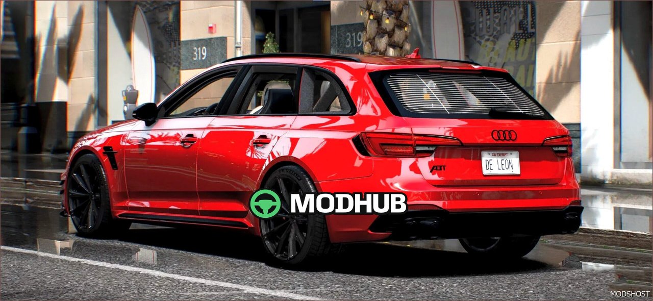 Audi RS4 Avant ABT - Dynamic and Stylish Vehicle Mod