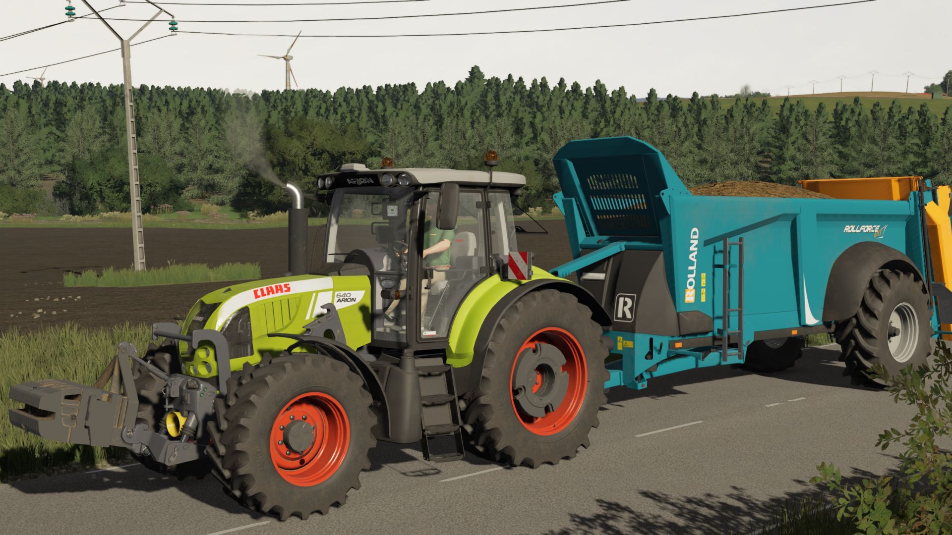 Claas Arion 600 Tier 3 для Farming Simulator 25