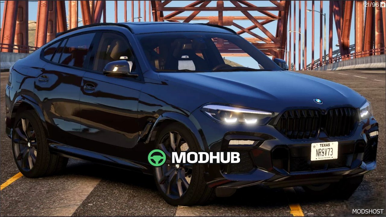 Luxury BMW X6 xDrive30d 2023 - GTA V Vehicle Mod