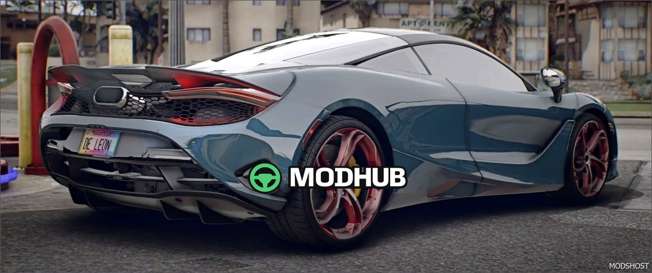 2024 McLaren 750S: Sleek and Aggressive Vehicle Mod