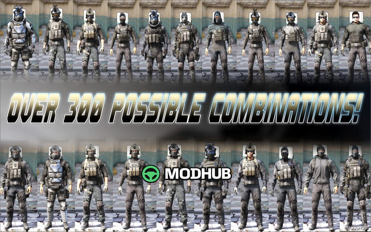 Ultimatives und vielseitiges Shadow Company Paket für GTA 5