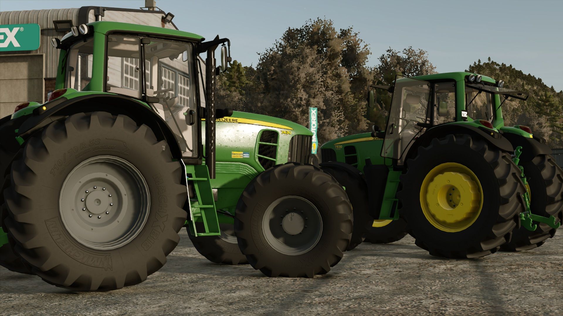 Мод John Deere 7810 Edit для Farming Simulator 25