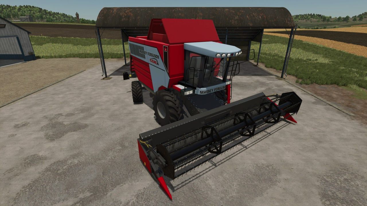 Новий Потужний Комбайн Massey Ferguson 7278 для Farming Simulator 25