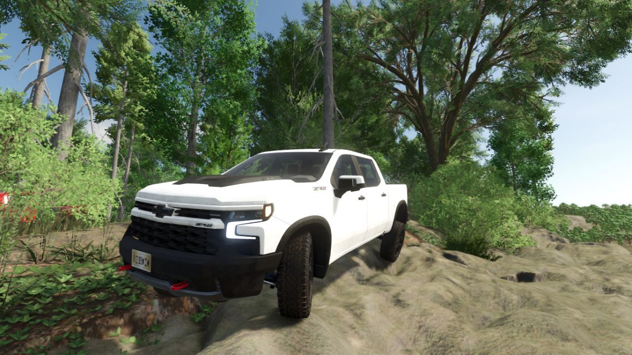 New Powerful Chevrolet Silverado 2500 Short Bed for Farming Simulator 25