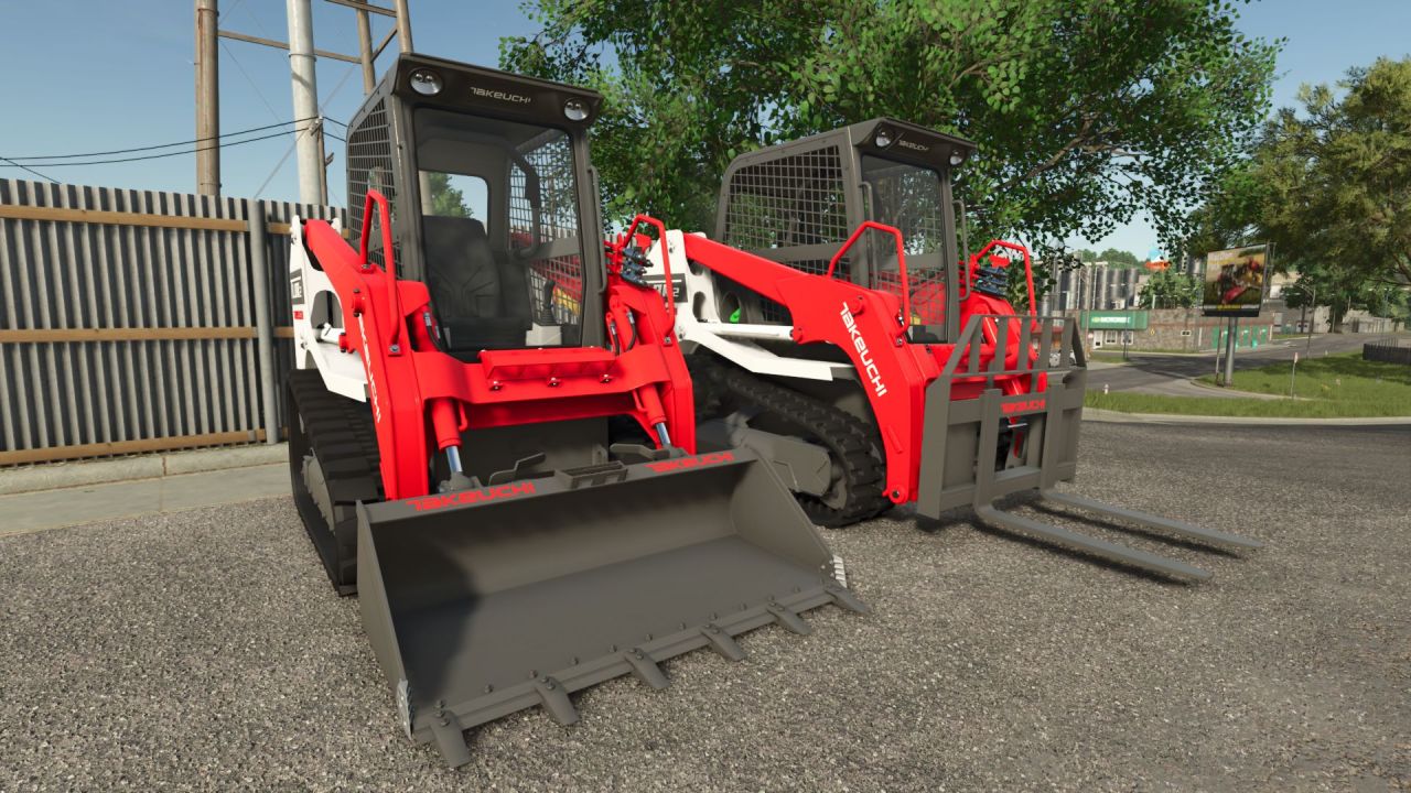 Efficient Takeuchi TL8R2 Loader for Farming Simulator 25