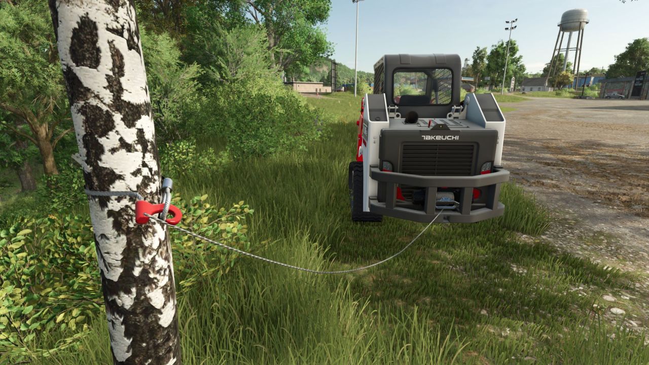 Efficient Takeuchi TL8R2 Loader for Farming Simulator 25