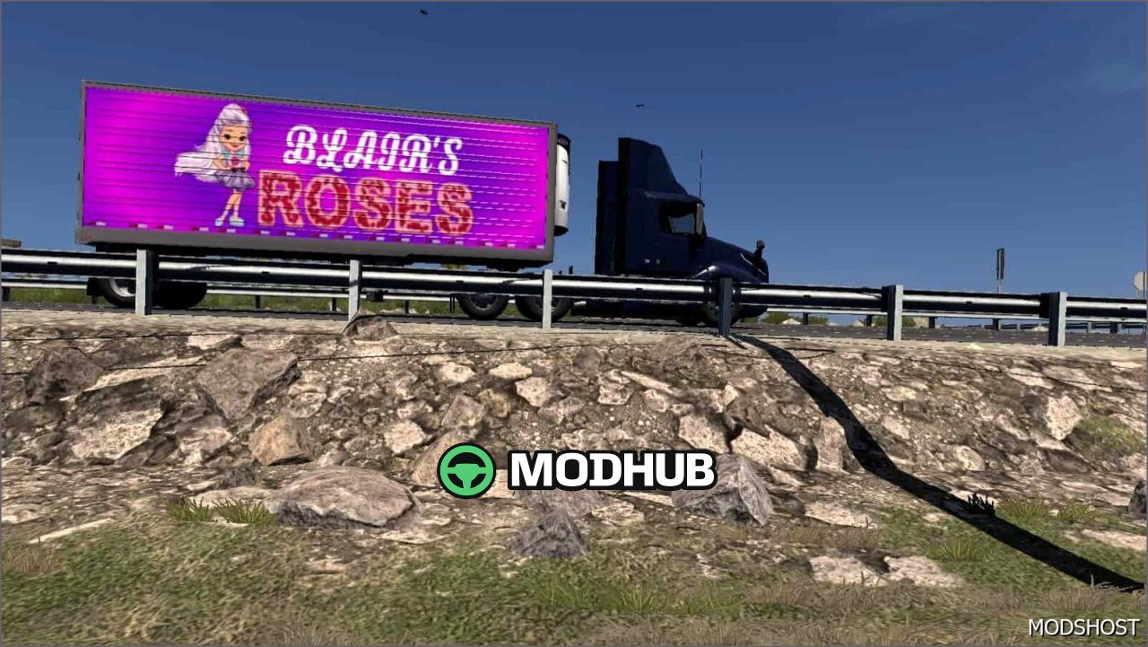 Blair’s Roses Traffic Trailer Skins 1.1 – vibrant and stylish