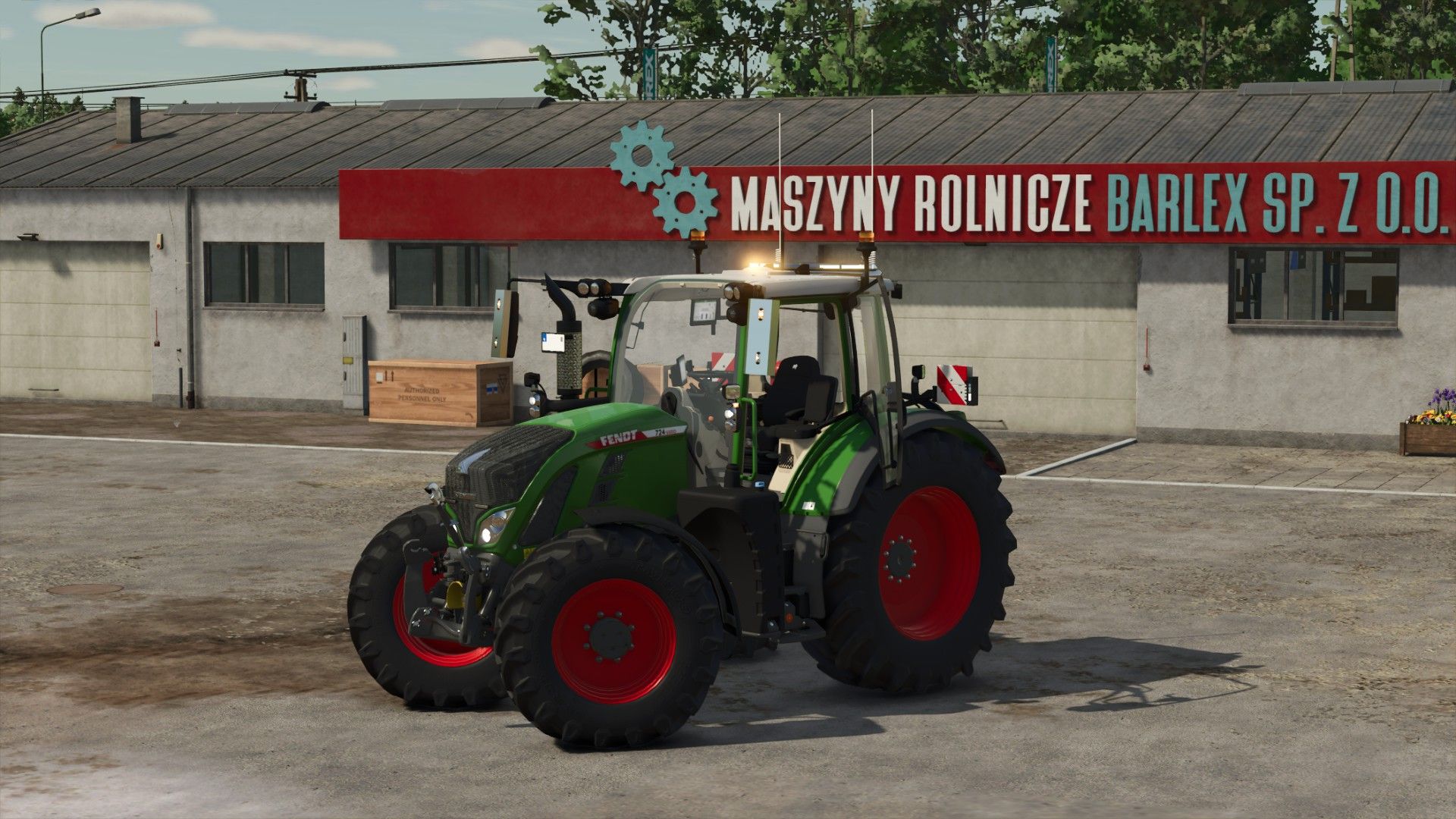 Мод на Fendt Vario 700 Gen6 Edit для Farming Simulator 25