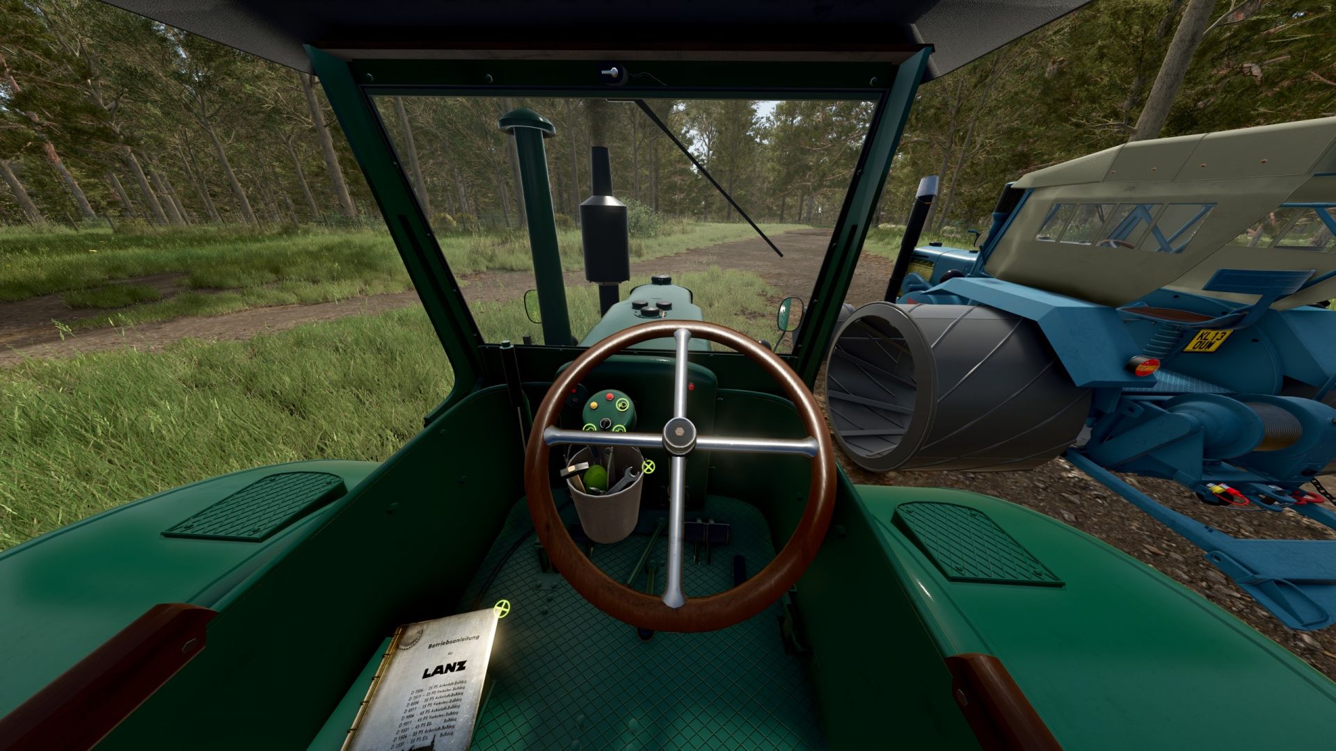 Lanz Bulldog HR8 для Farming Simulator 25