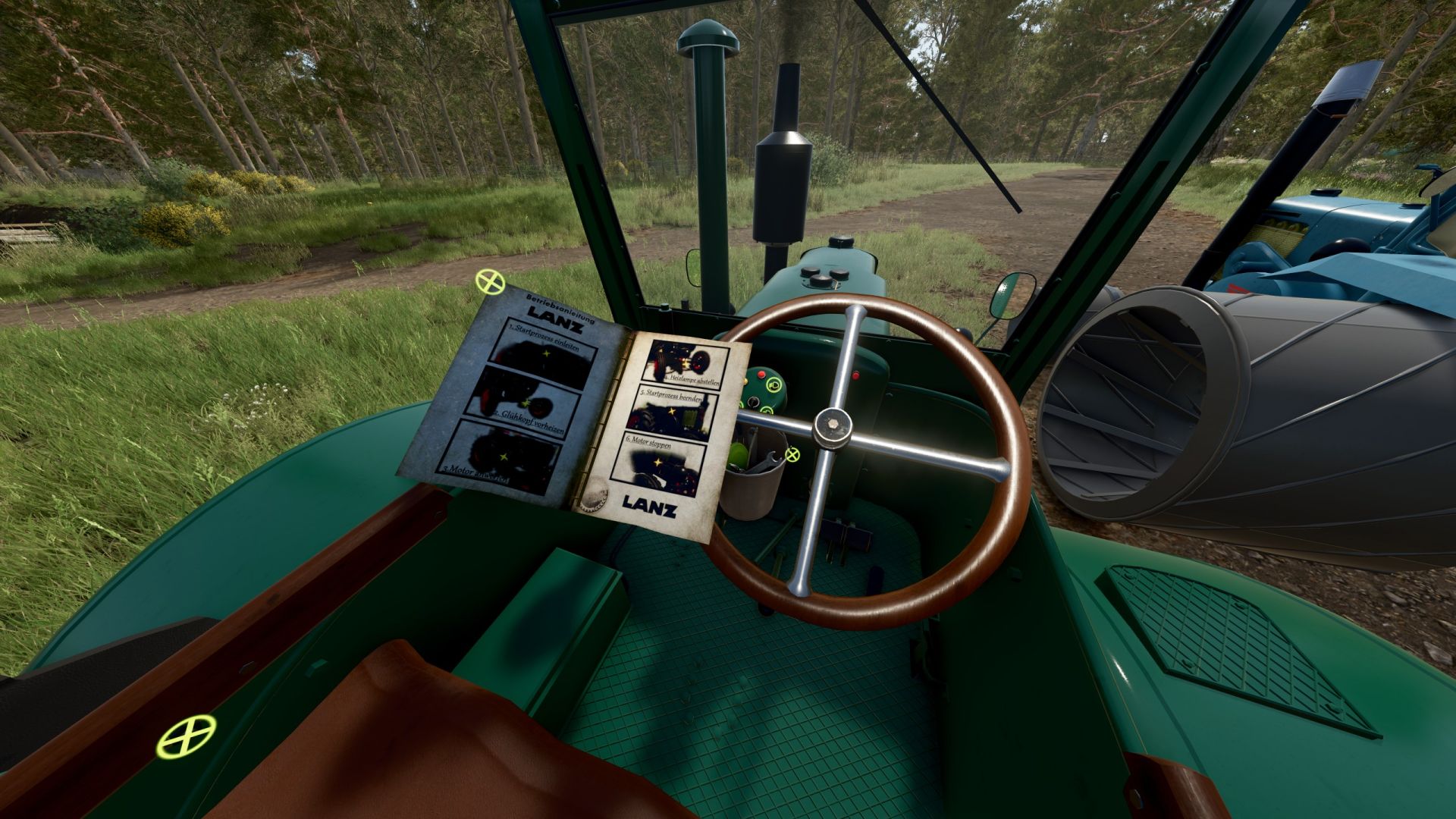 Lanz Bulldog HR8 для Farming Simulator 25