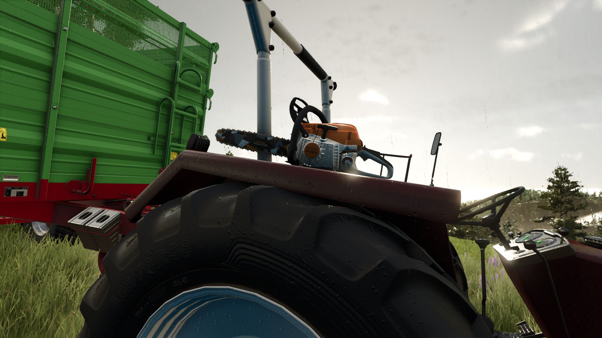 Мод на Kramer KL 714 для Farming Simulator 25