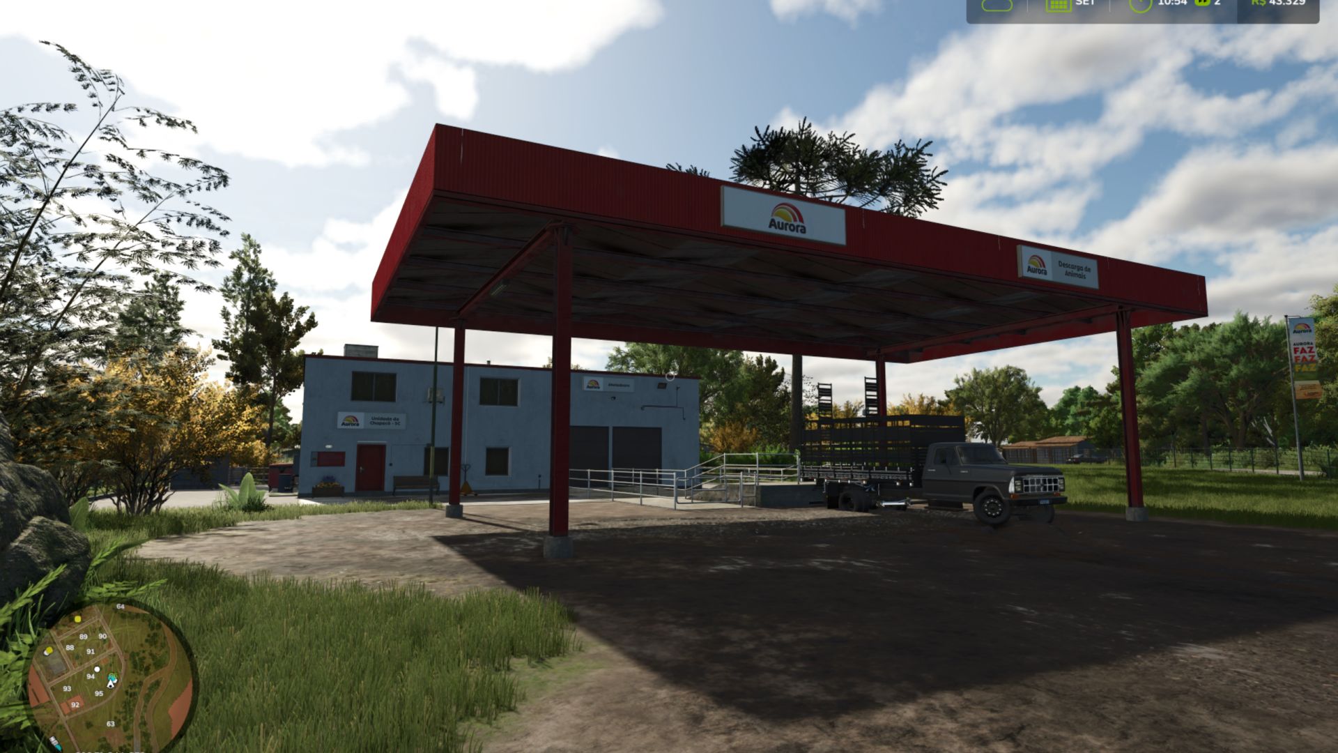 Schlachtbetrieb und Fleischverarbeitung für Farming Simulator 25