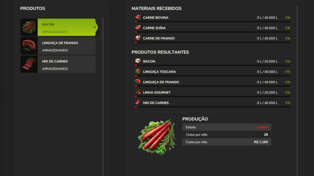 Schlachtbetrieb und Fleischverarbeitung für Farming Simulator 25