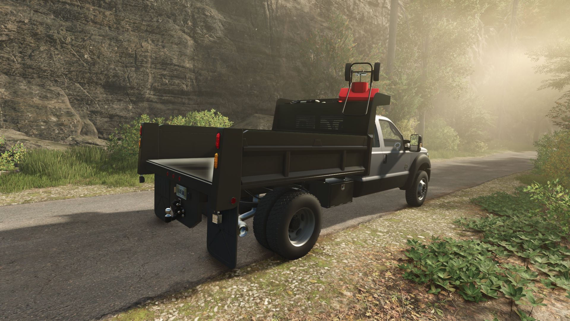 Мод 2016 Ford F450 Dump для Farming Simulator 25