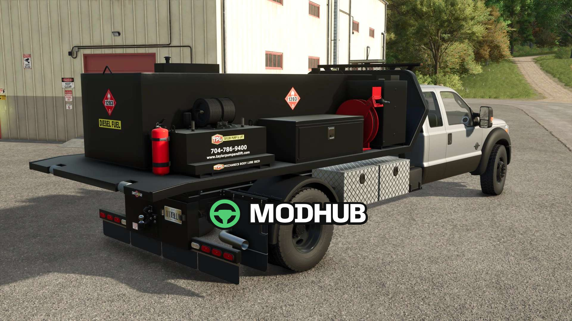 Мод на Автомобілі FORD F450 SNG для Фермер Симулятор 25