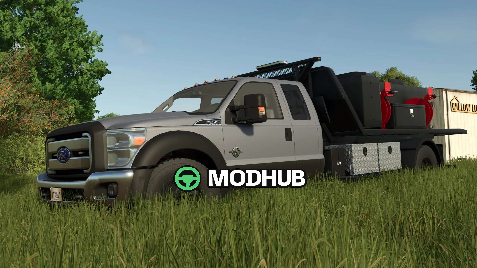 Мод на Автомобілі FORD F450 SNG для Фермер Симулятор 25