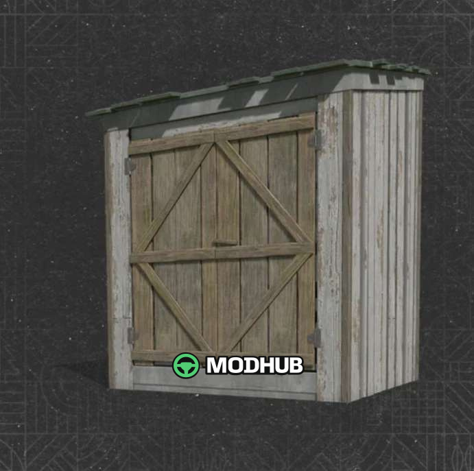 Мод на Навіси Tool Shed Small Pack для Фермер Симулятор 25