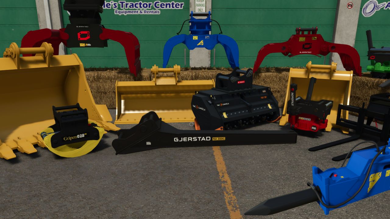 Pak Gjerstad dla Farming Simulator 25