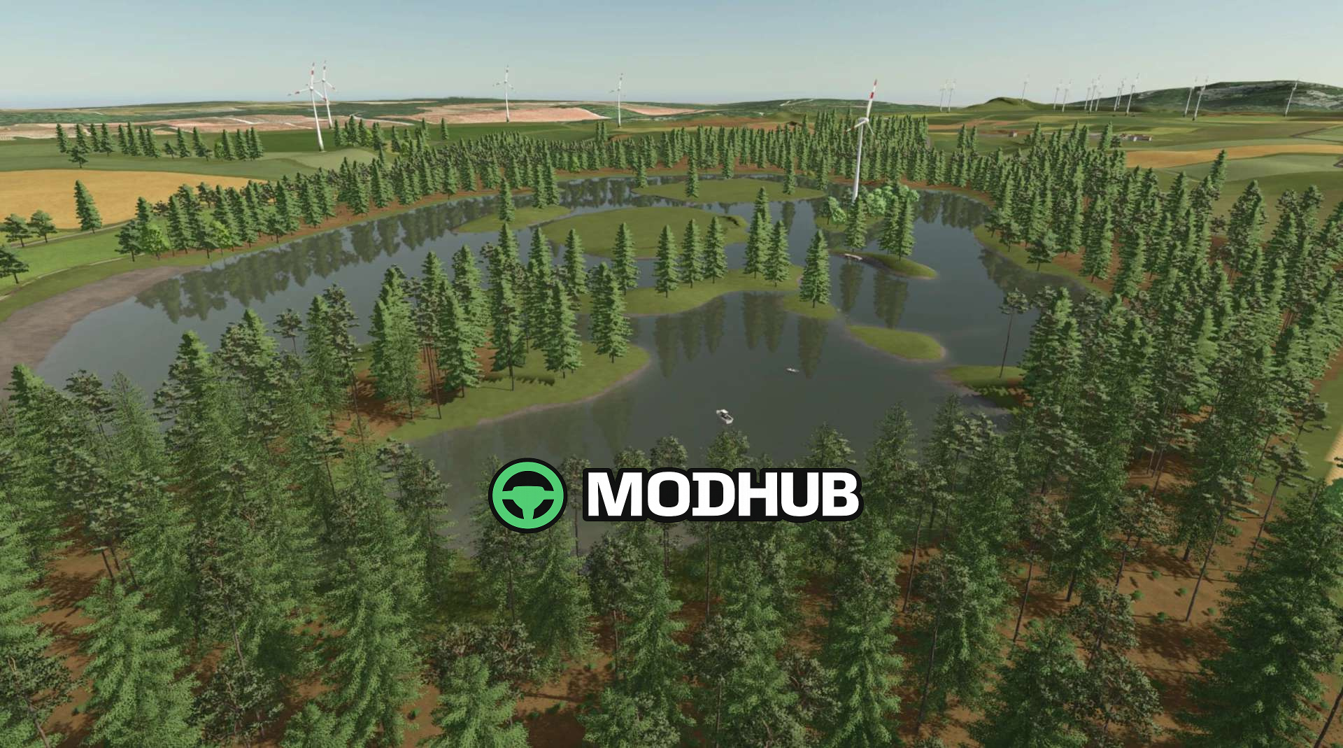 Мод на Карти The French Plain 25 для Фермер Симулятор 25