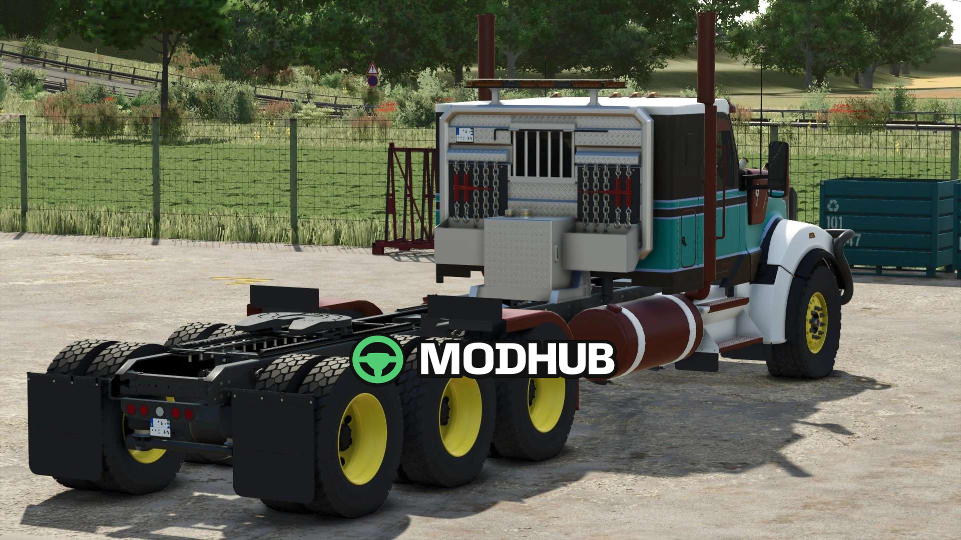 Мод на Автомобілі Kenworth W990 для Фермер Симулятор 25