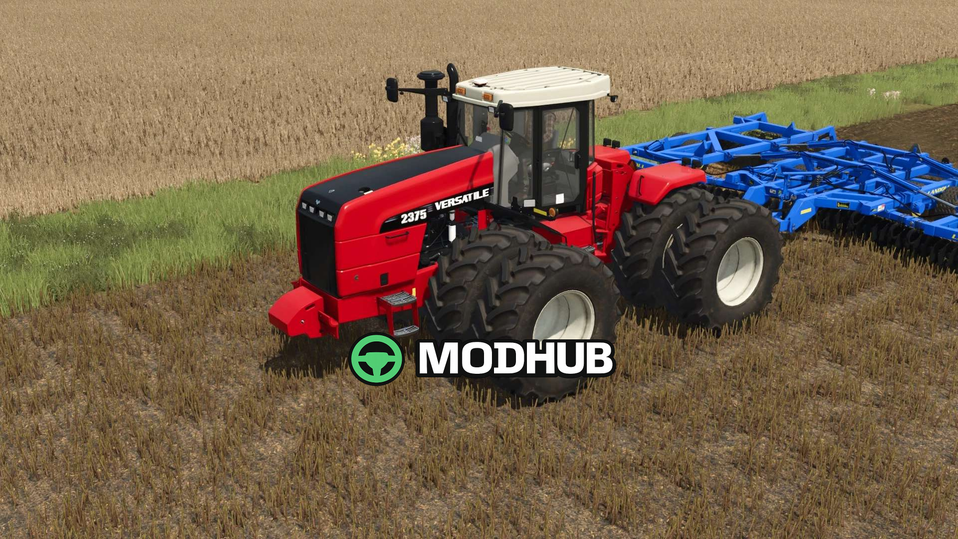 Мод на Трактори Versatile New Holland 4WD v1.0.0.0 для Фермер Симулятор 25