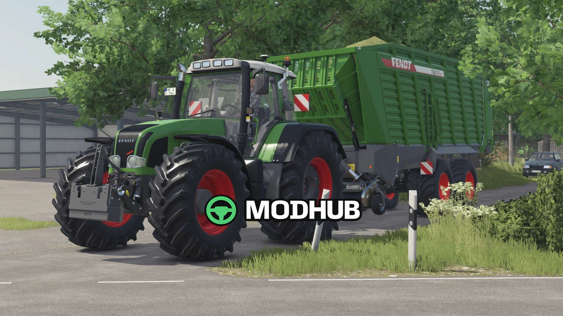 Mod für Traktoren Fendt Favorit 900 Vario Gen2 für Farming Simulator 25
