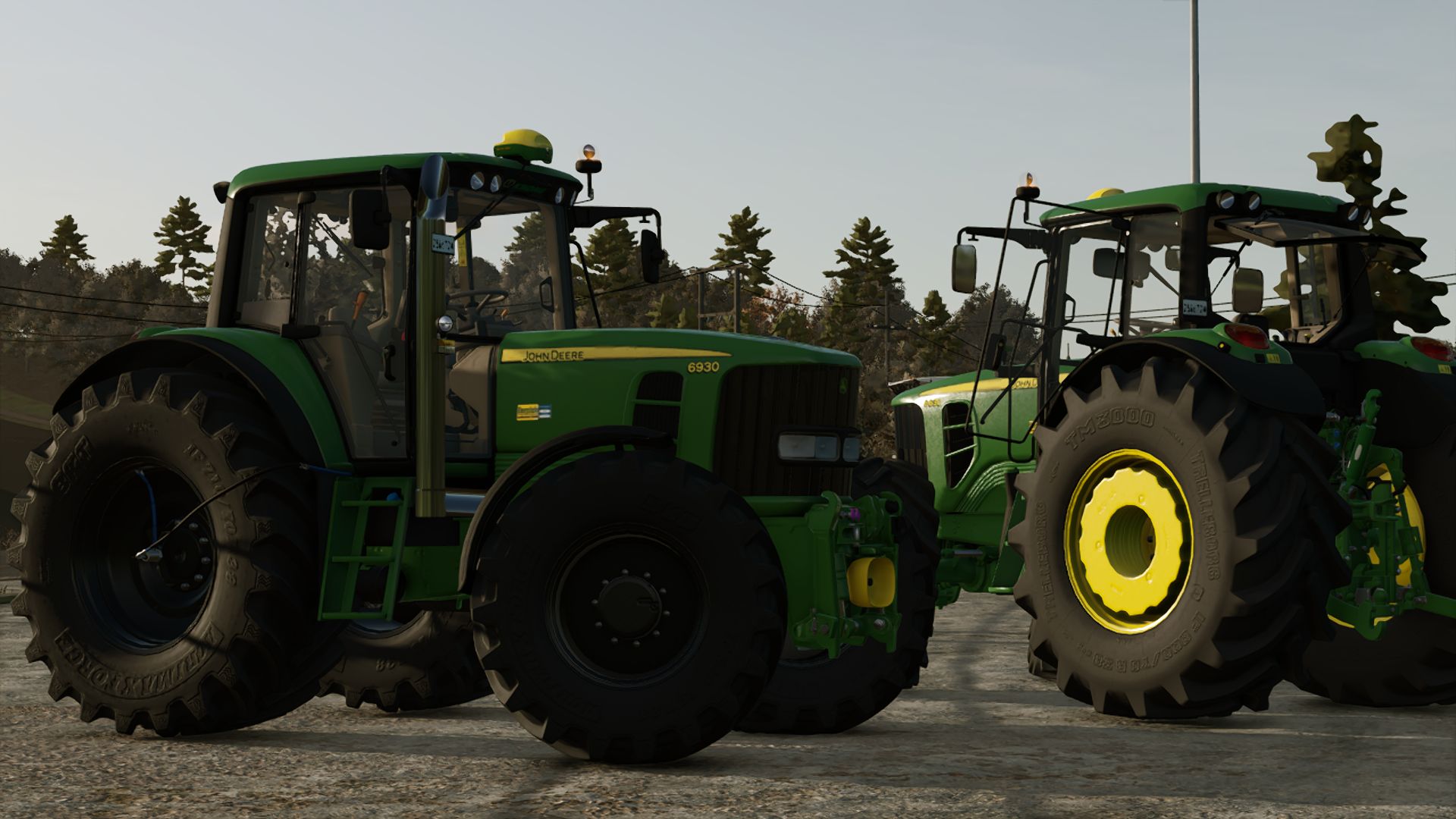 John Deere 6030 V2 для Farming Simulator 25