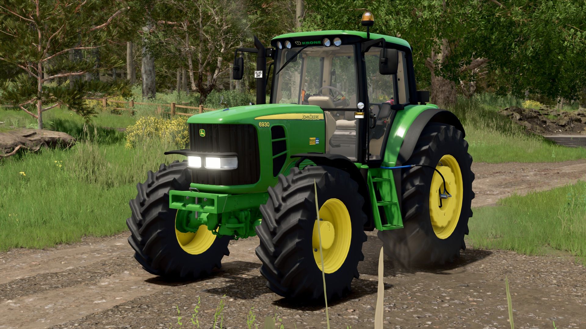 John Deere 6030 V2 для Farming Simulator 25